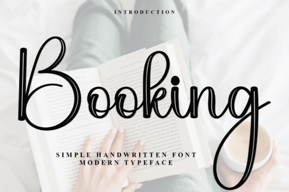 Booking: A Beautiful, Eye-Catching Font for Creative Projects