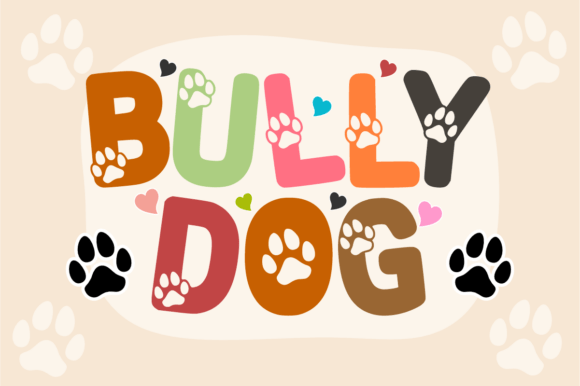 Bully Dog: The Playful Font for Pet-Centric Projects