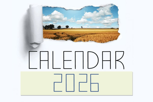 Calendar 2026: A Typeface for Modern Precision
