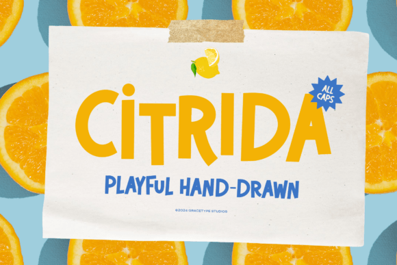 Citrida: Your Design's New Burst of Sunshine