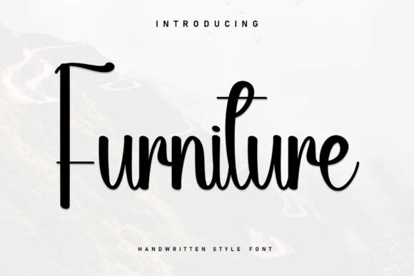 Furniture: The Handwritten Font with a Relaxed, Sporty Vibe
