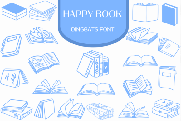 Happy Book: A Dingbats Font for Playful, Authentic Projects
