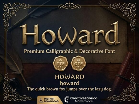 Howard: A Font for Crafting Timeless Brand Identities