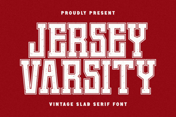 Jersey Varsity: The Ultimate Display Font for Bold Branding
