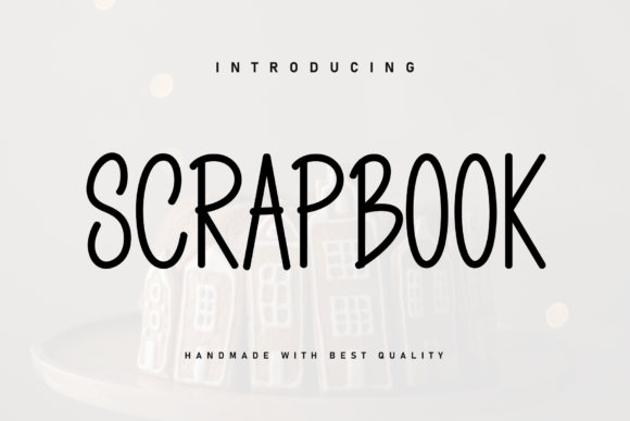 Scrapbook: A Marker Font for Relaxed Branding