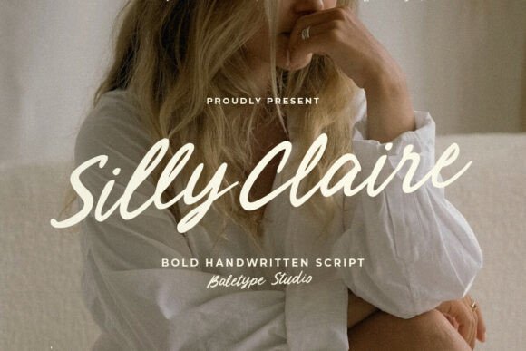 Silly Claire: A Handwritten Font with Modern Polish