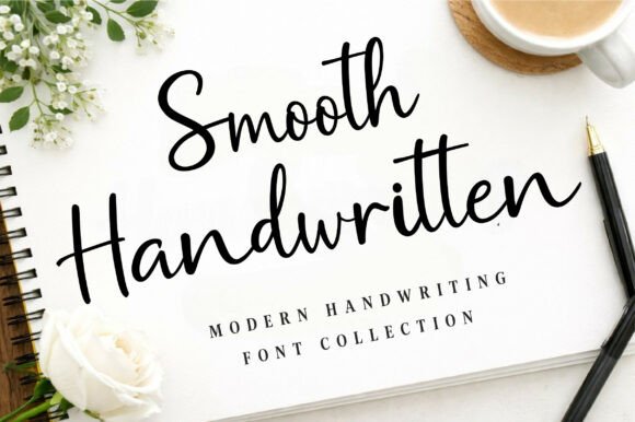 Smooth Handwritten: The Fluid Script for Authentic Design