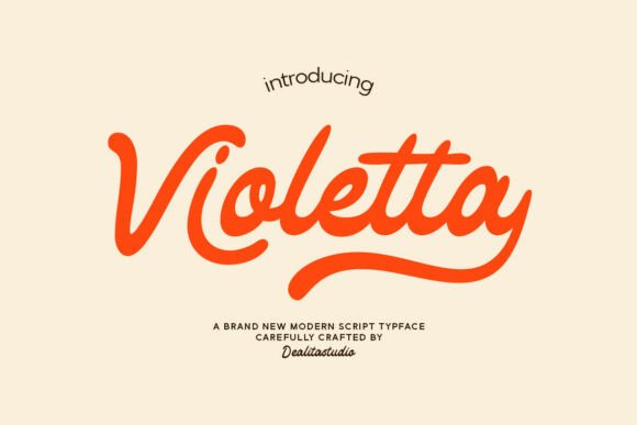 Violetta: The Elegant Retro Script Font for Timeless Branding